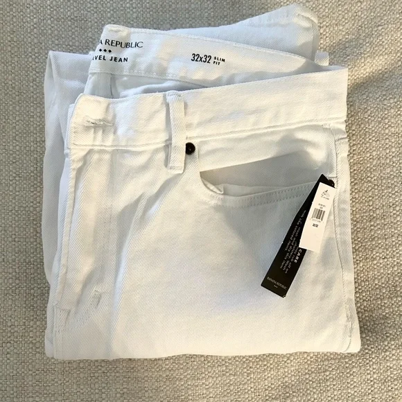 Banana Republic Men’s Travel Jeans NWT 32 x 32 - Picture 6 of 6